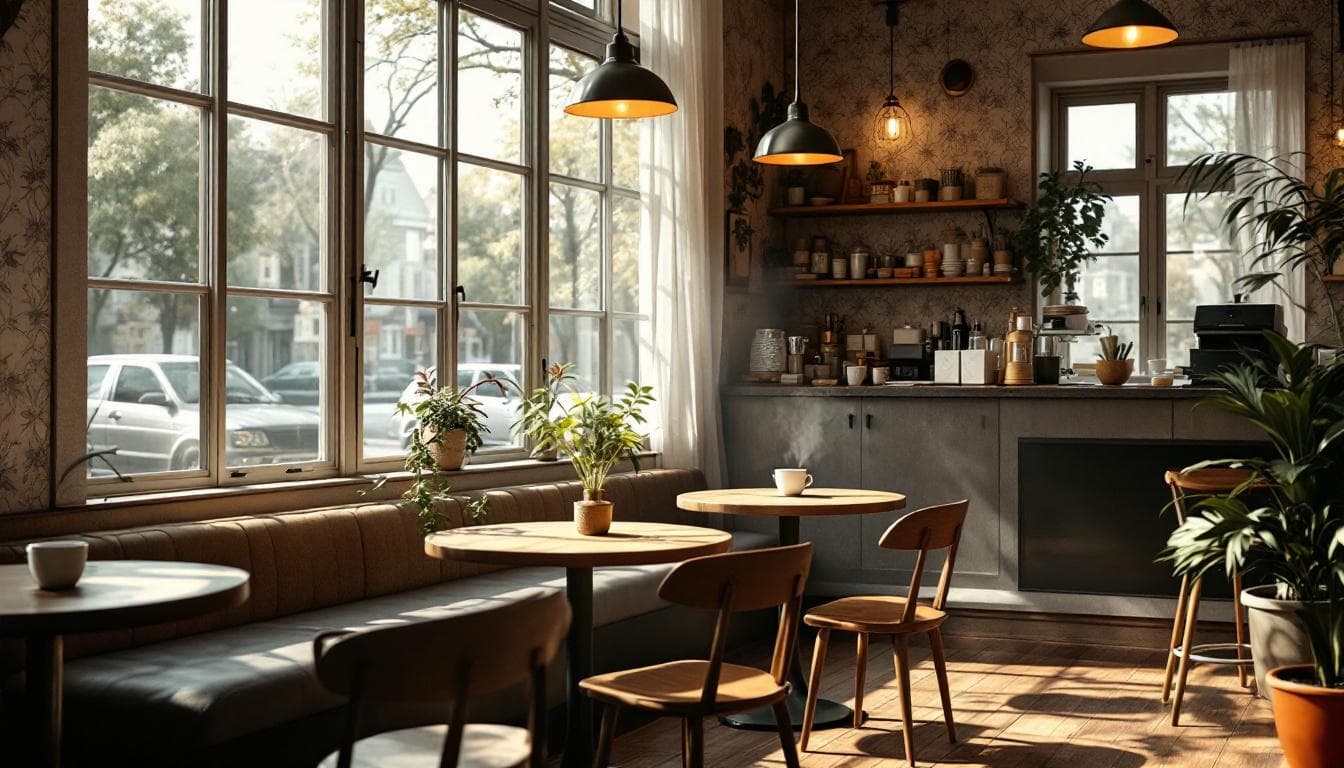  Coffee Shop Vibes Retro