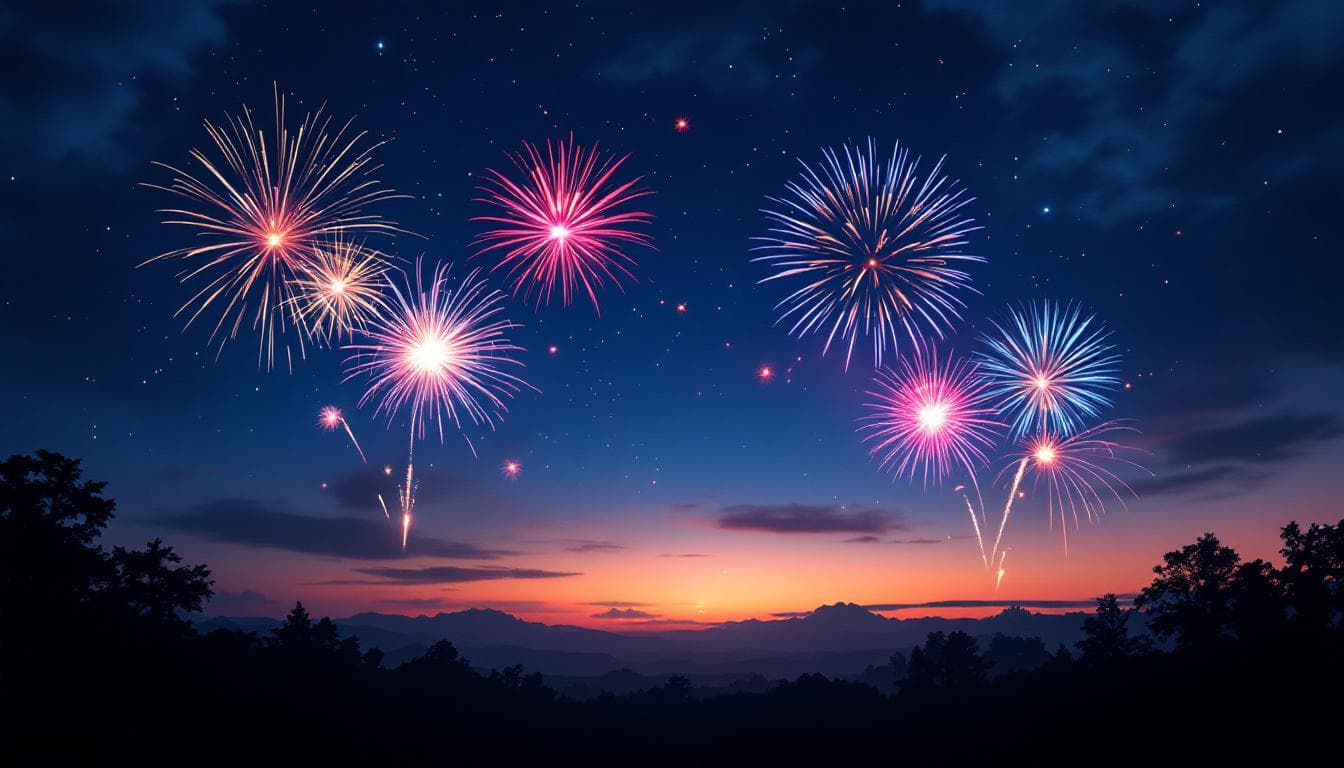 🎆 Fireworks Spectacular