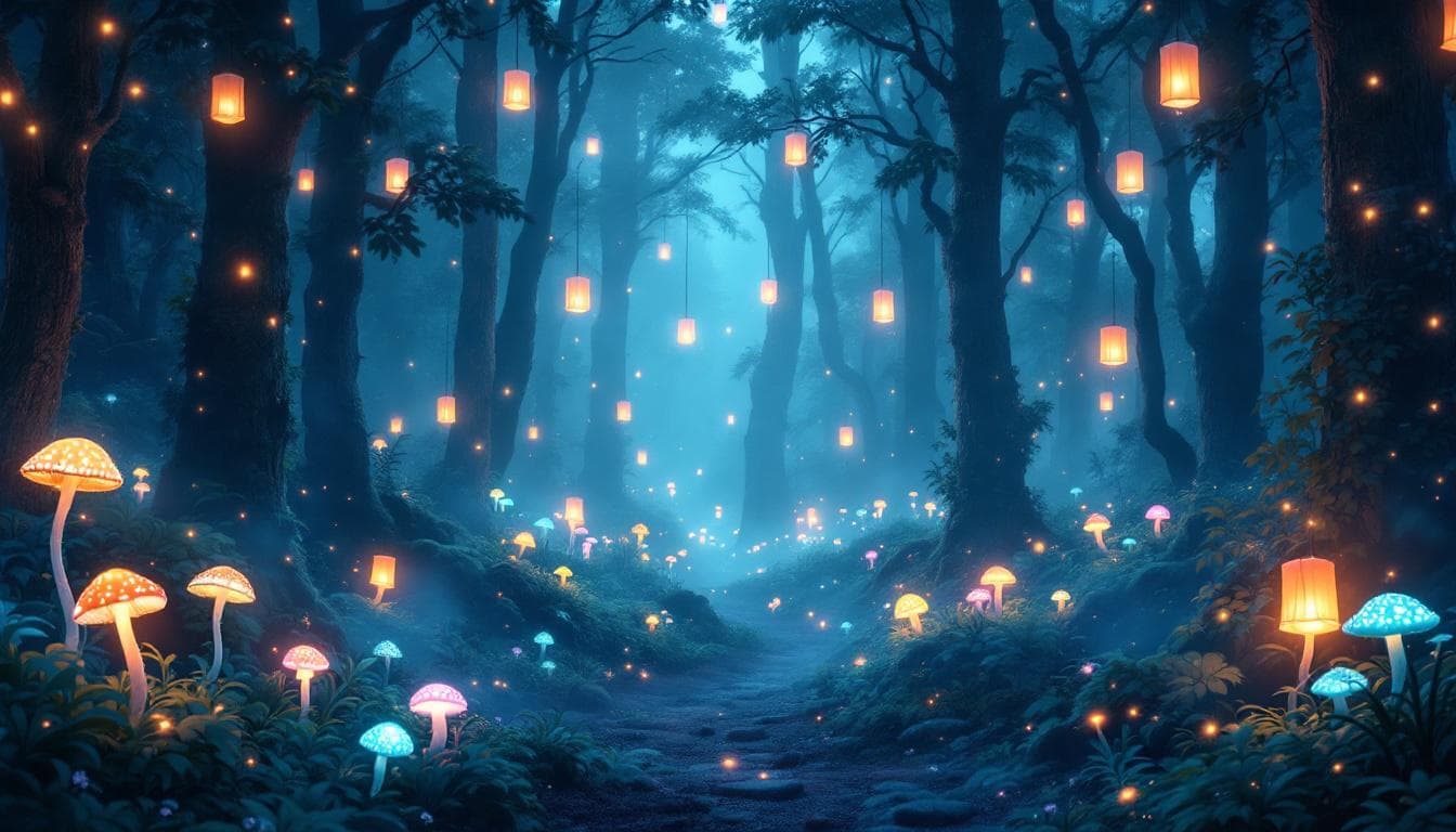 🌲✨ Neon Jungle Jam