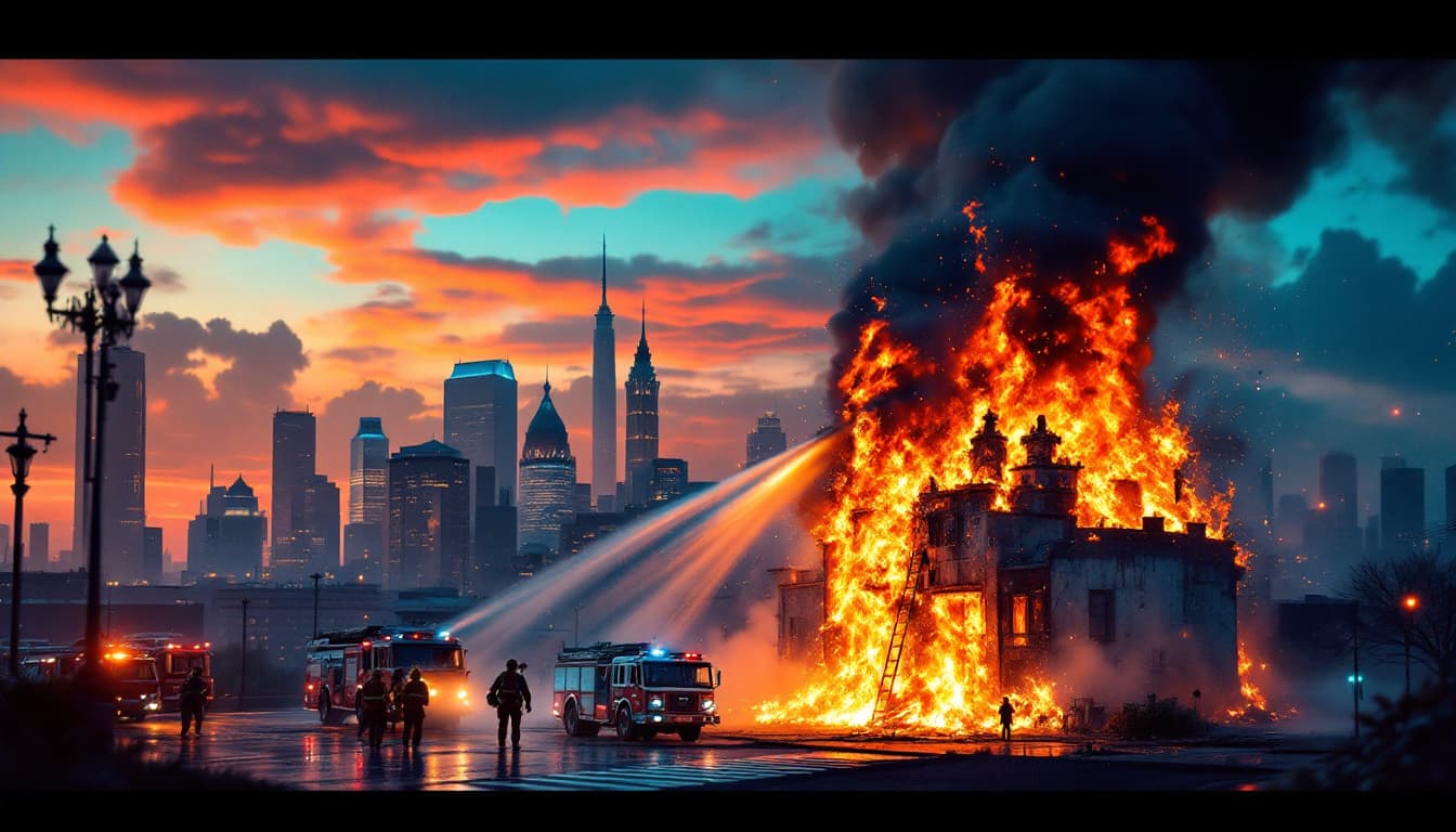 🔥🚒 Firefighting Mission