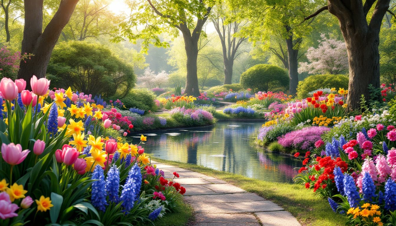 🌸🌿 Spring Garden