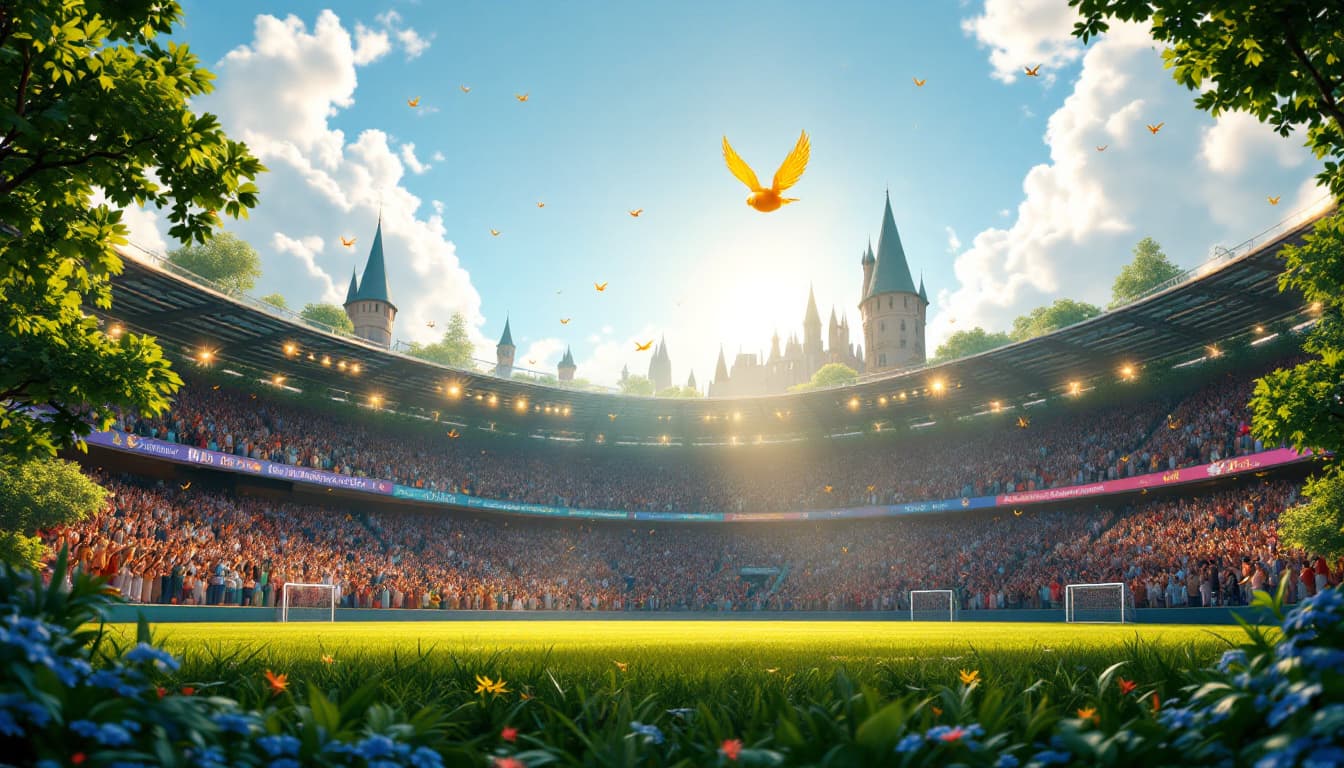  Quidditch Team Huddle