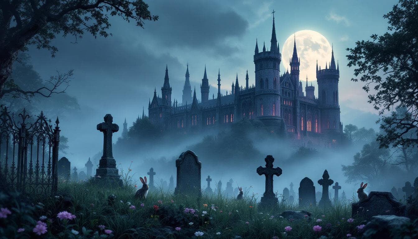 🏰🐇⚰️ Gothic Castle Mystery