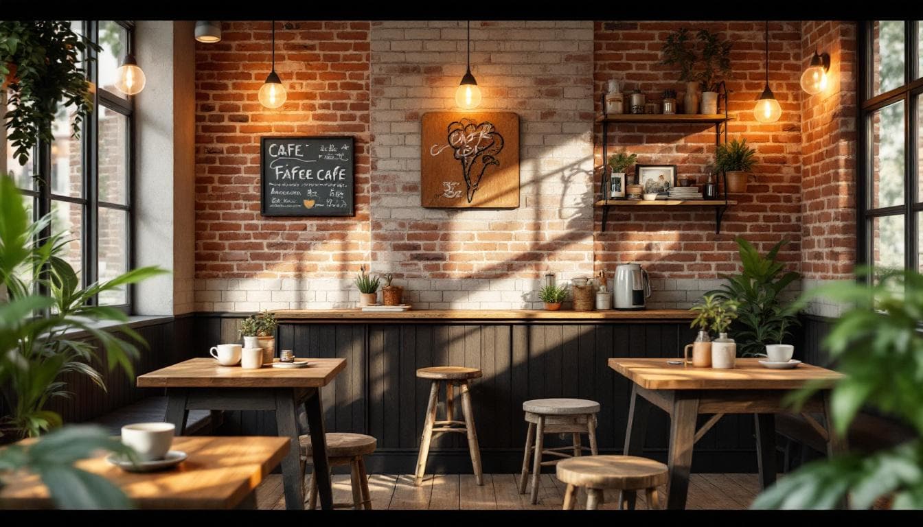 ☕️🍩 Coffee Shop Retro