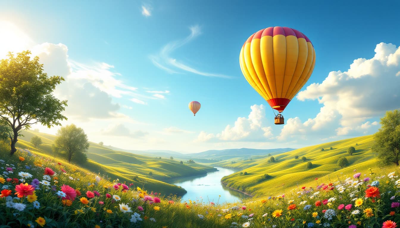 🎈🌥️ Hot Air Balloon Adventure