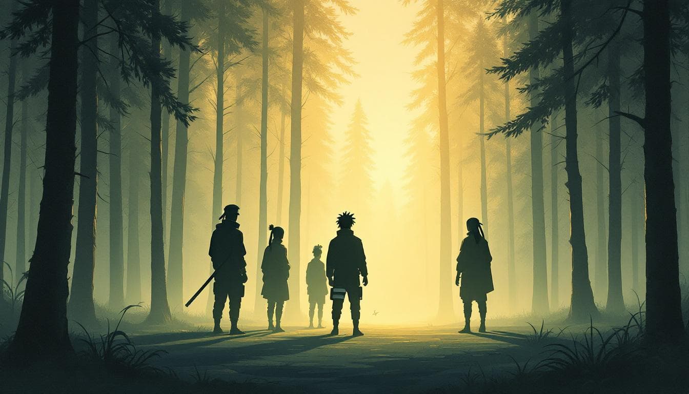  Naruto’s Team 7 Shinobi Retro