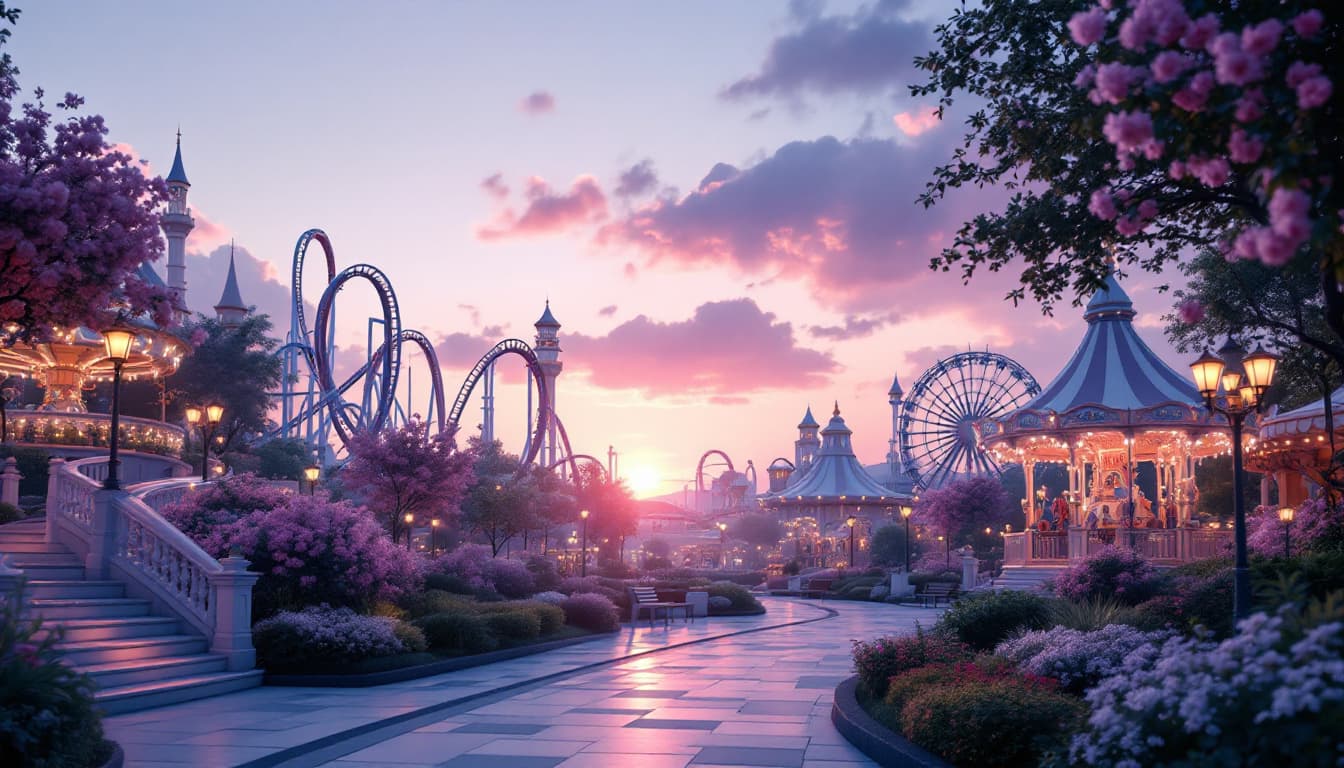 🎢🎠 Theme Park Thrills