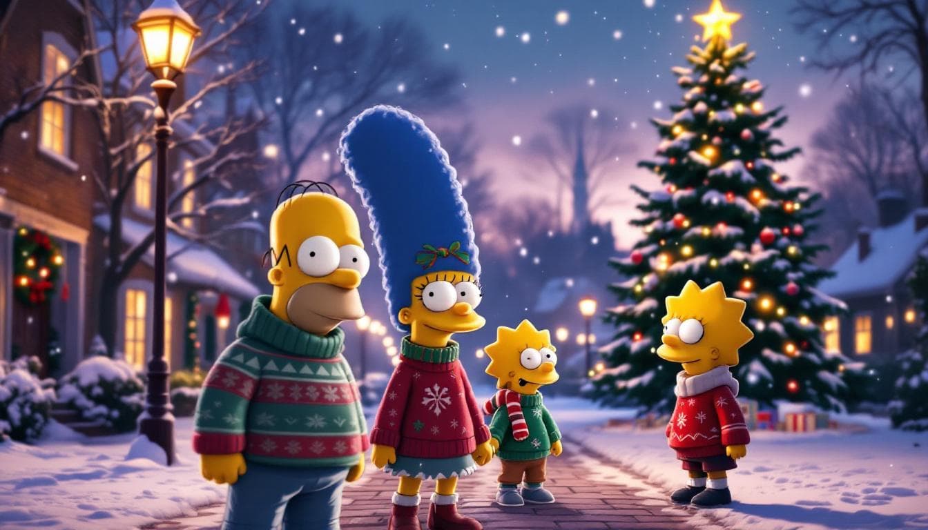 🎄🍩 Simpsons Christmas Chaos