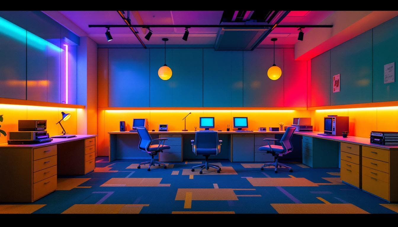 📟🖨️ Retro Office Vibe