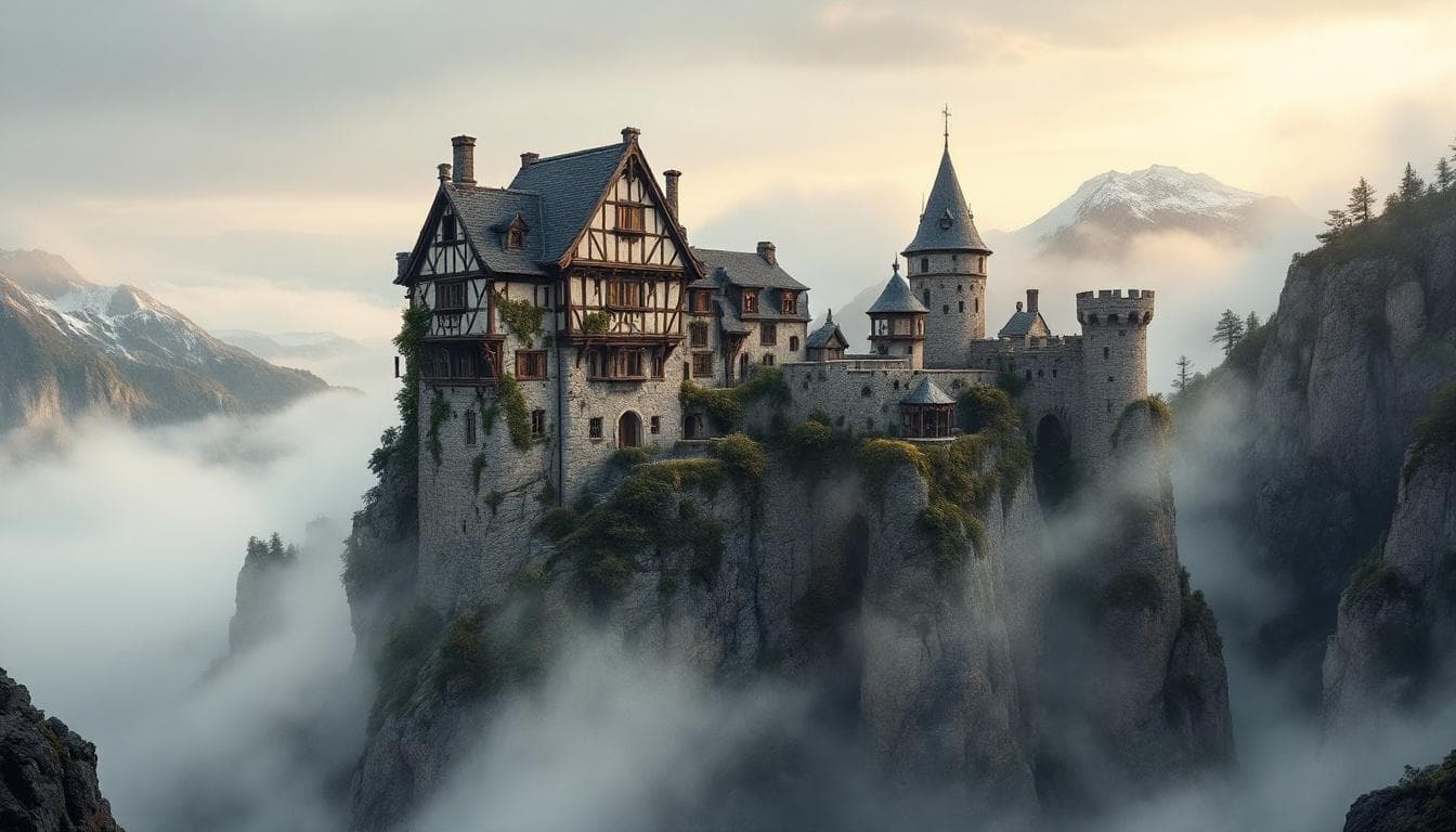 🏰🪵 Rustic Castle Keep