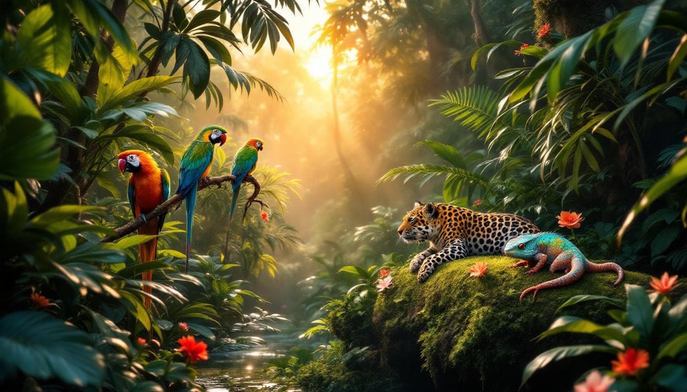 🦒🦜 Exotic Animal Expedition