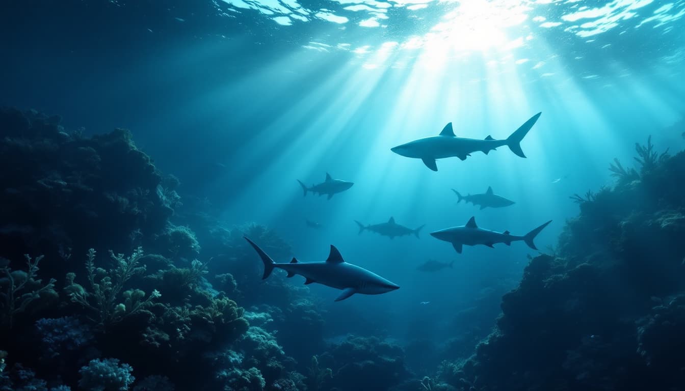 🦈🌊 Sharks in the Ocean