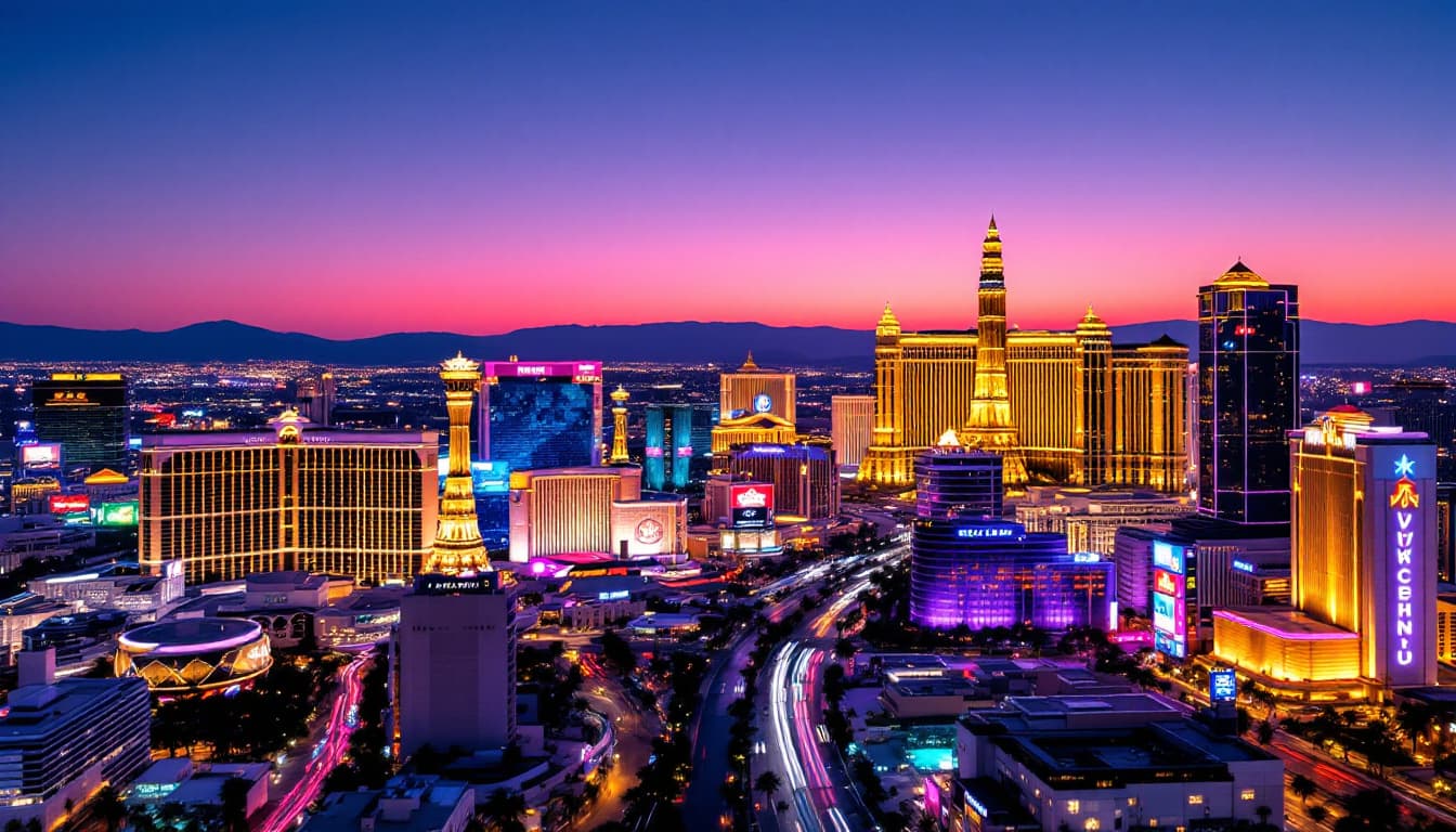  Noche de Casino en Las Vegas