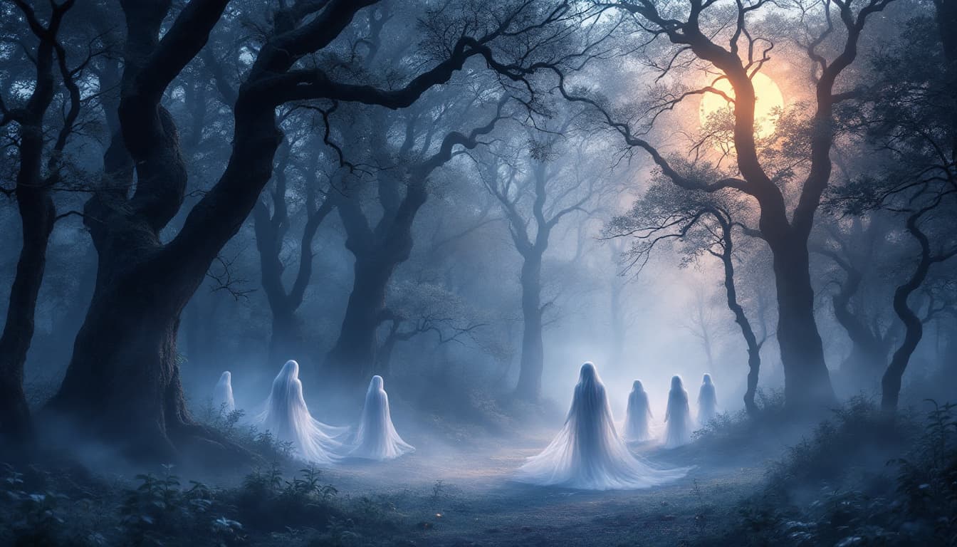 👻🔮 Ghostly Reflections