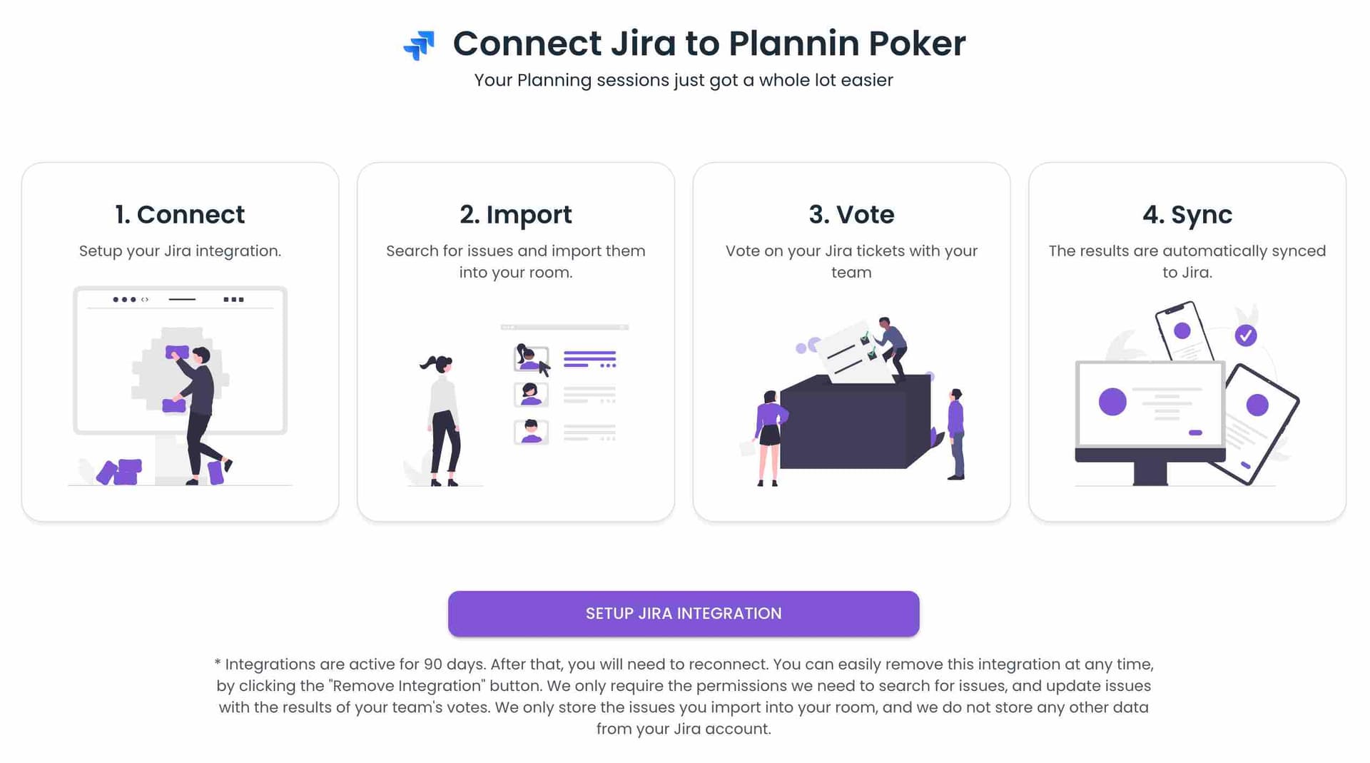 Kollabe Jira integration setup screen