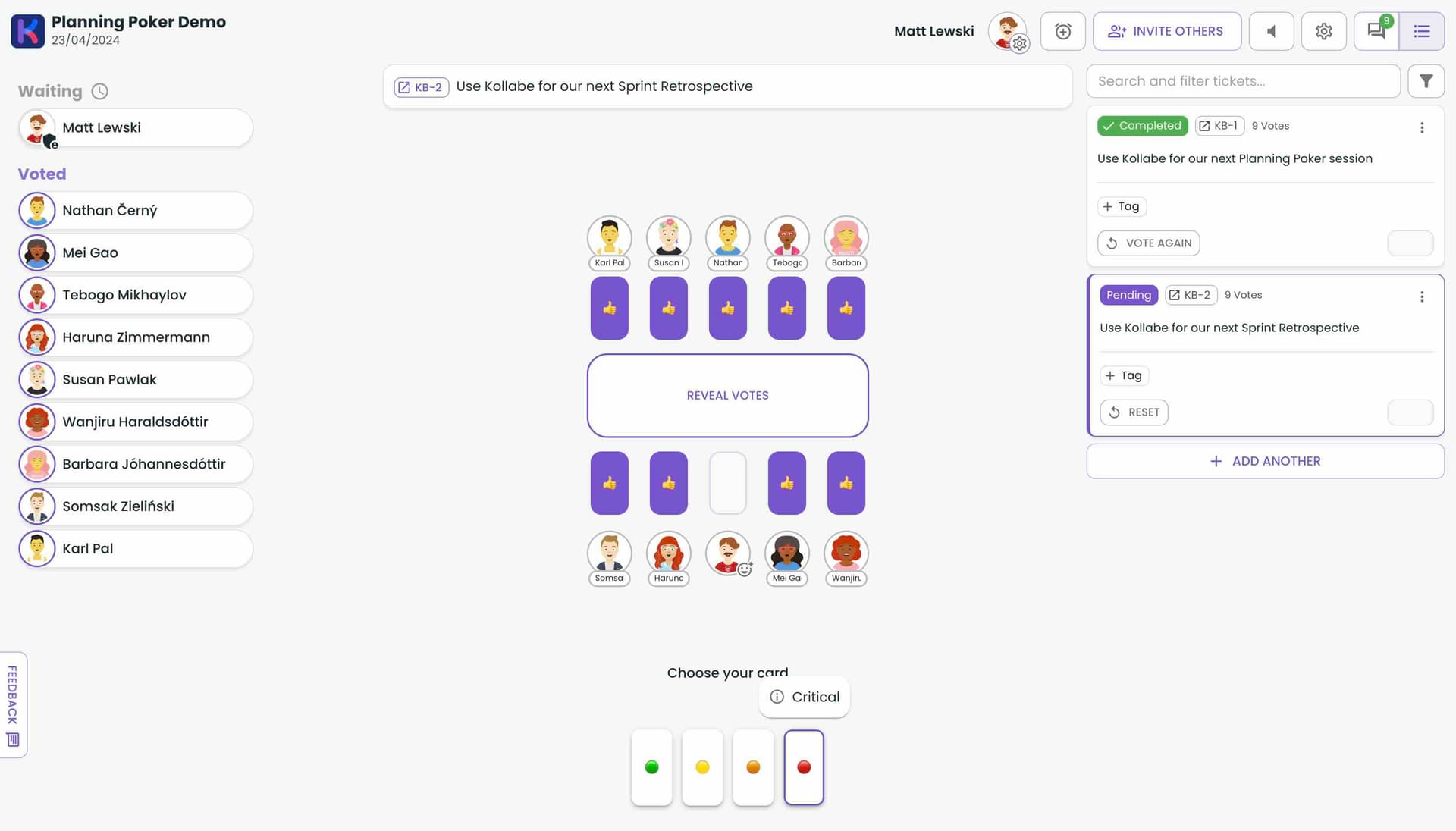Kollabe'de Öncelik Pokeri
