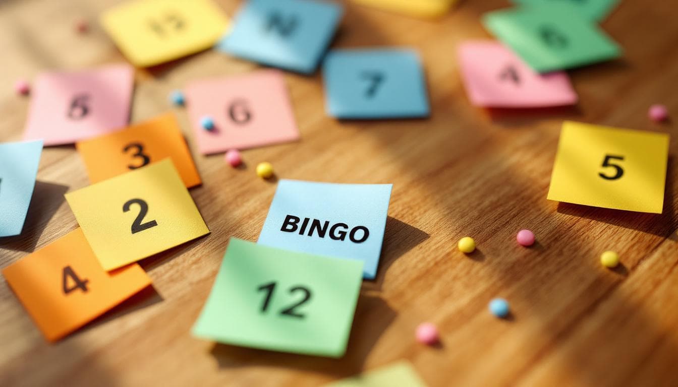  Colorful Bingo Cards