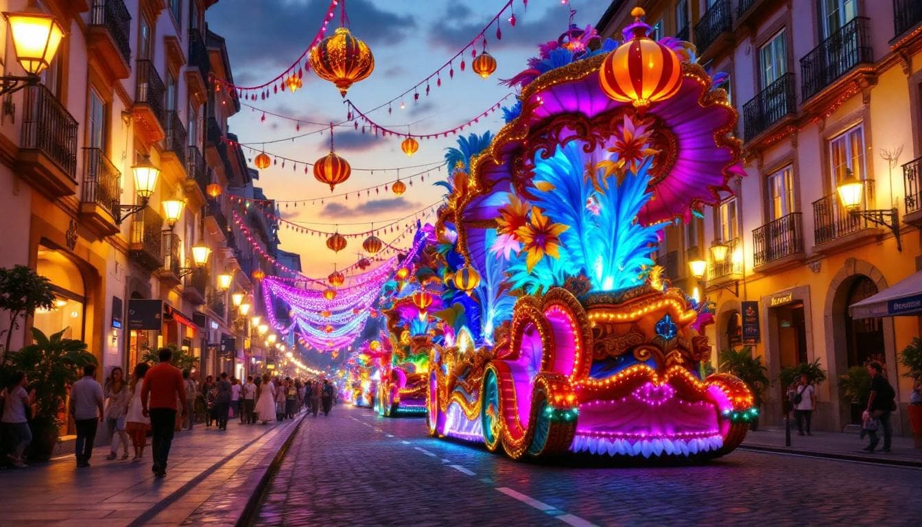 🎭💃 Portuguese Carnaval Parade