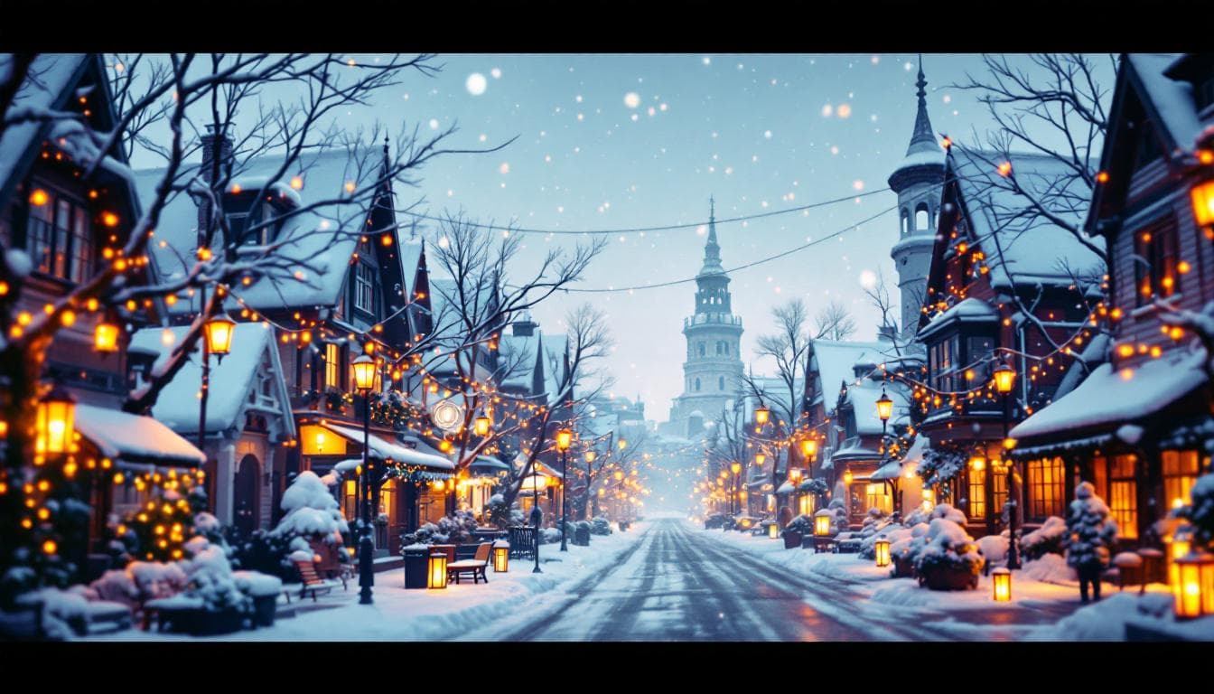 🎄❄️ Holiday Hearth Retro