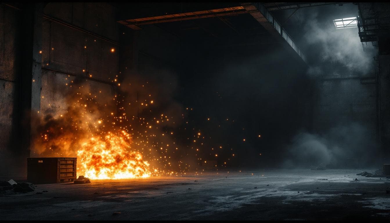 💥🏭 Explosion Warehouse