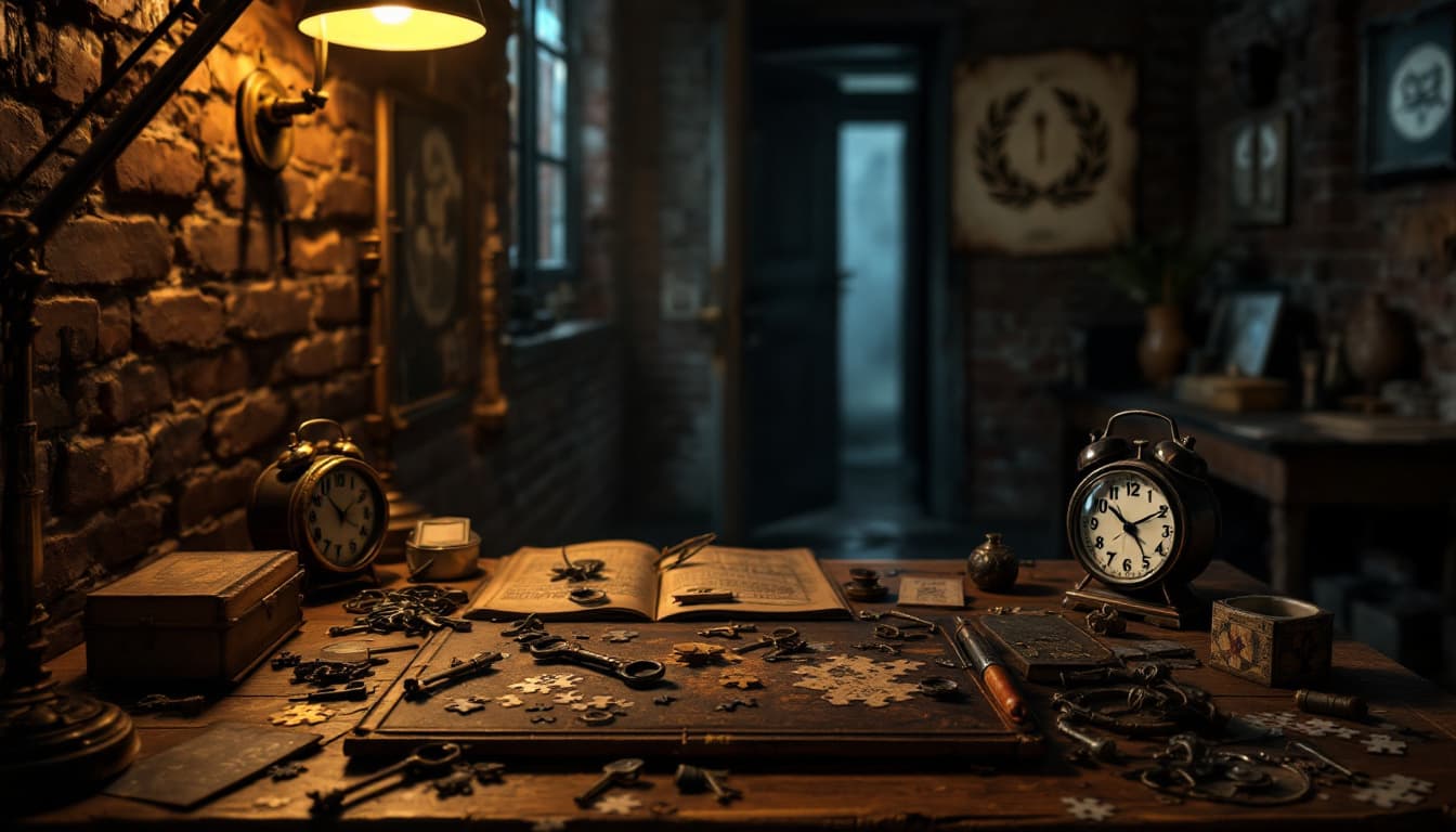 🕵️‍♂️🔐 Escape Room Challenge