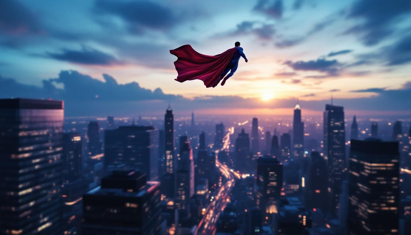 🦸‍♂️🗽 Superman's Skyline Sprint